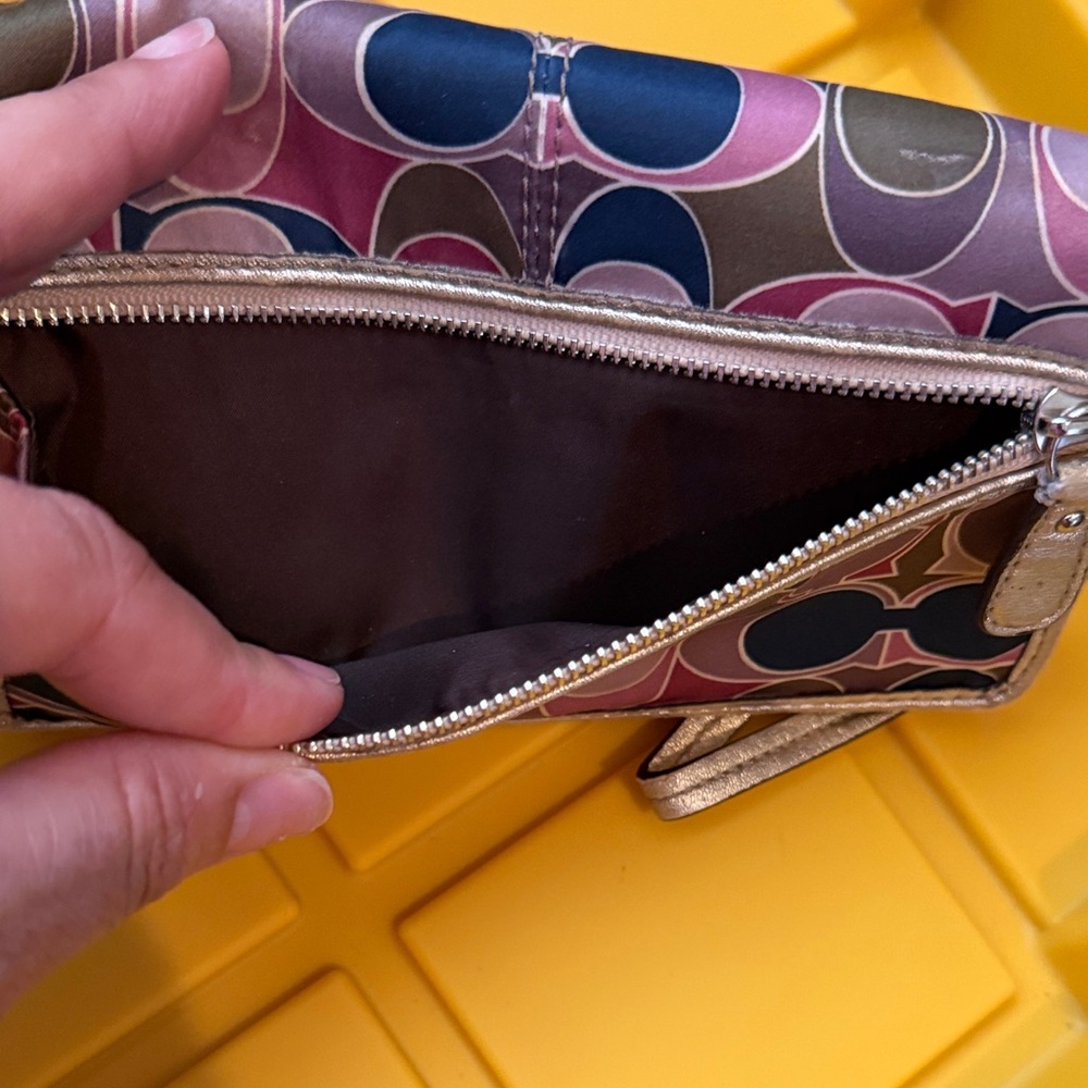 Coach Colorful Signature Tote Bag - Picture 15 of 16
